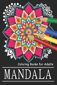 Mandala coloring books for adults