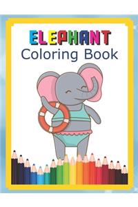 Elephant Coloring Book