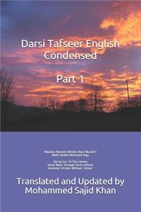 Darsi Tafseer English Condensed Qur'an Juz 30 Para Amma