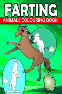 Farting Animals Colouring Book