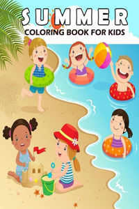 Summer Coloring Book for Kids