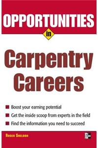 Opportunities in Carpentry Careers