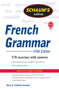 Schaum's Outline of French Grammar, 5ed