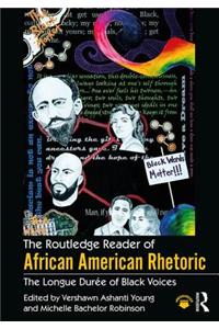Routledge Reader of African American Rhetoric
