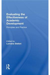 Evaluating the Effectiveness of Academic Development