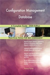 Configuration Management Database A Complete Guide - 2020 Edition
