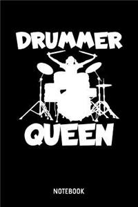 Drummer Queen Notebook