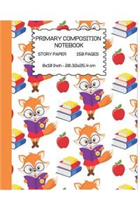 Primary Composition Notebook For Kids