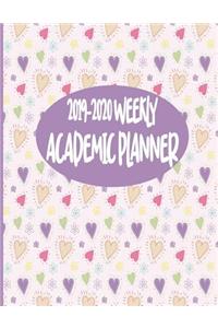 2019 2020 Weekly Academic Planner