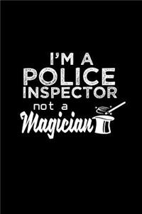 I'm a police inspector not a magician