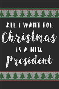 All I Want For Christmas Is A New President