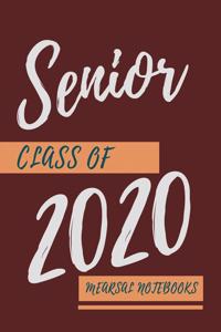 Senior Class of 2020