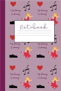 Tap Dancing Notebook