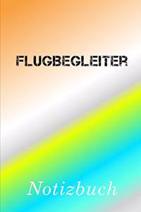 Flugbegleiter Notizbuch