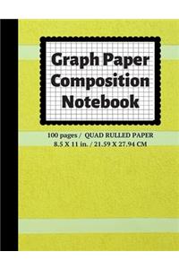 Graph Paper Composition Notebook