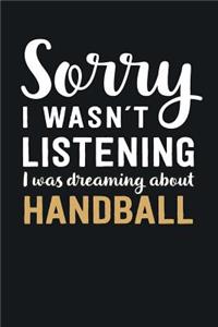 I was Dreaming about Handball