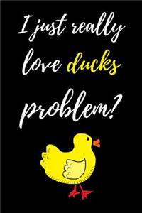 I Just Really Love Ducks, Problem?