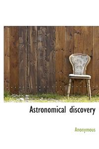 Astronomical Discovery