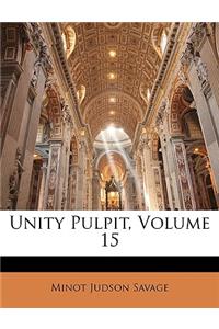 Unity Pulpit, Volume 15