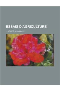 Essais D'Agriculture