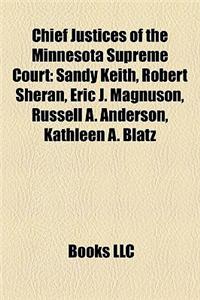Chief Justices of the Minnesota Supreme Court