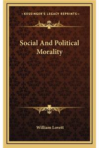 Social and Political Morality