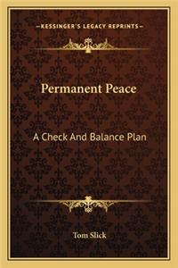 Permanent Peace