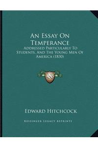 An Essay On Temperance