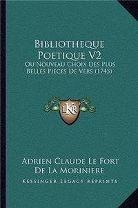 Bibliotheque Poetique V2