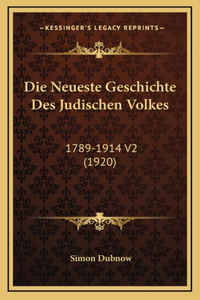 Neueste Geschichte Des Judischen Volkes