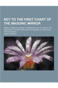 Key to the First Chart of the Masonic Mirror; Being a Complete Pocket Companion for the Use of the Fraternity of Free and Accepted Masons, on the Firs