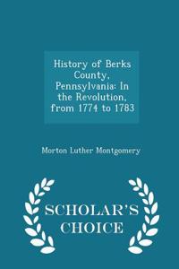 History of Berks County, Pennsylvania