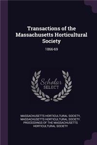 Transactions of the Massachusetts Horticultural Society