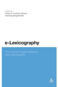 e-Lexicography