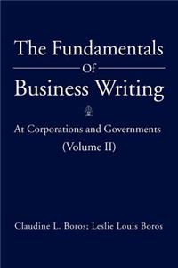 Fundamentals Of Business Writing