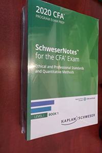 2020 CFA Level 1 | Kaplan Schweser Notes | Books 1-5 & Practice Books 1-2