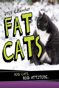 2018 Fat Cats Wall Calendar