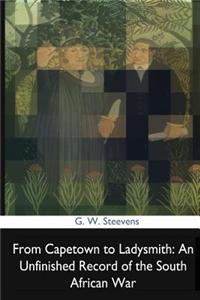 From Capetown to Ladysmith