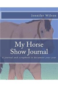 My Horse Show Journal- 2017 Stock Breed