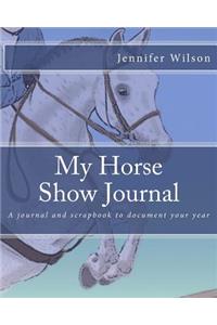 My Horse Show Journal- Jumper