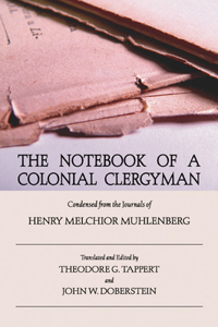 Notebook of a Colonial Clergyman