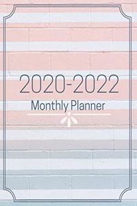 Monthly Planner for 2020/2022- 3-Year Planner Schedule Organizer- January 2020/December 2022 8.5