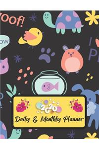 2020 Daily And Monthly Planner