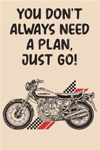 You Don't Always Need A Plan Just Go