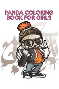 Panda Coloring Book For Girls
