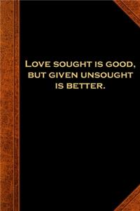 2020 Daily Planner Shakespeare Quote Love Sought Good 388 Pages