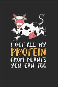 Vegan Protein Notebook - Vegan Athlete Journal Planner