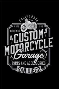Motorcycle garage