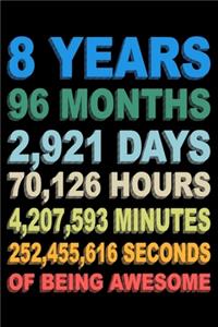 8 Years Of Being Awesome