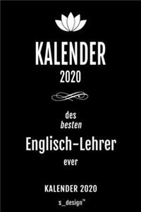 Kalender 2020 für Englisch-Lehrer